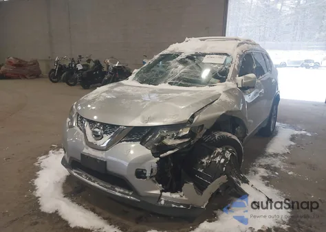 2014 Nissan Rogue Sl из США, поврежденный, VIN 5N1AT2MV6EC788183